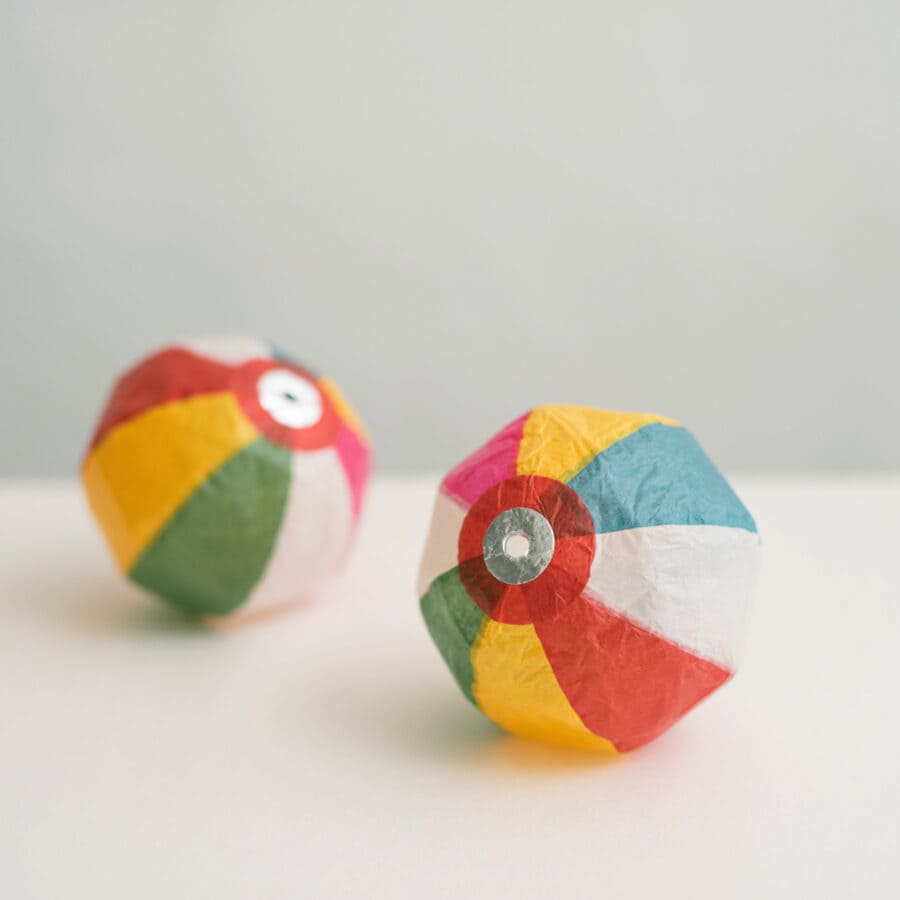 日本工藝玩具紙風船氣球 / 二入