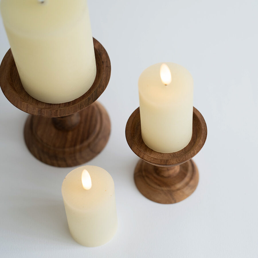 shesay 木製燭台L / S – 兒山企画部