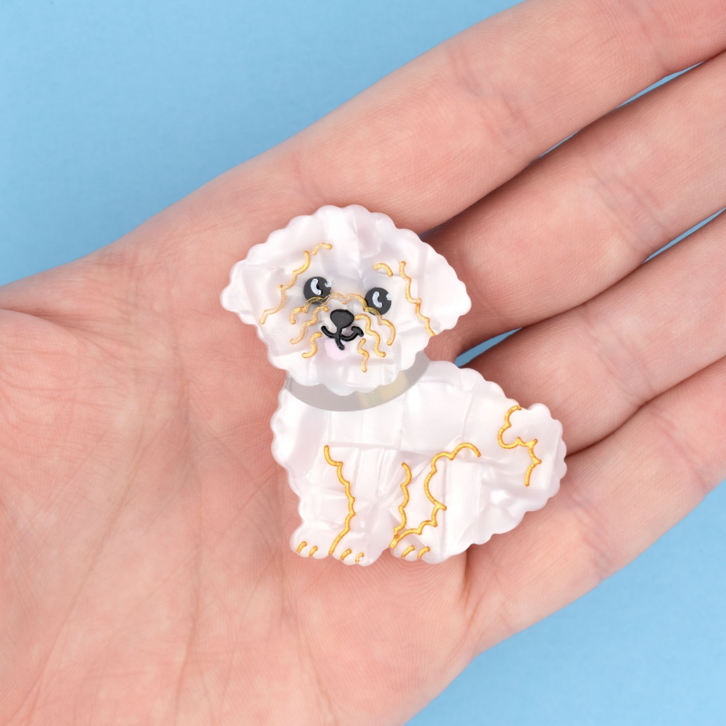bichon-hair-clip bichon-hair-clip