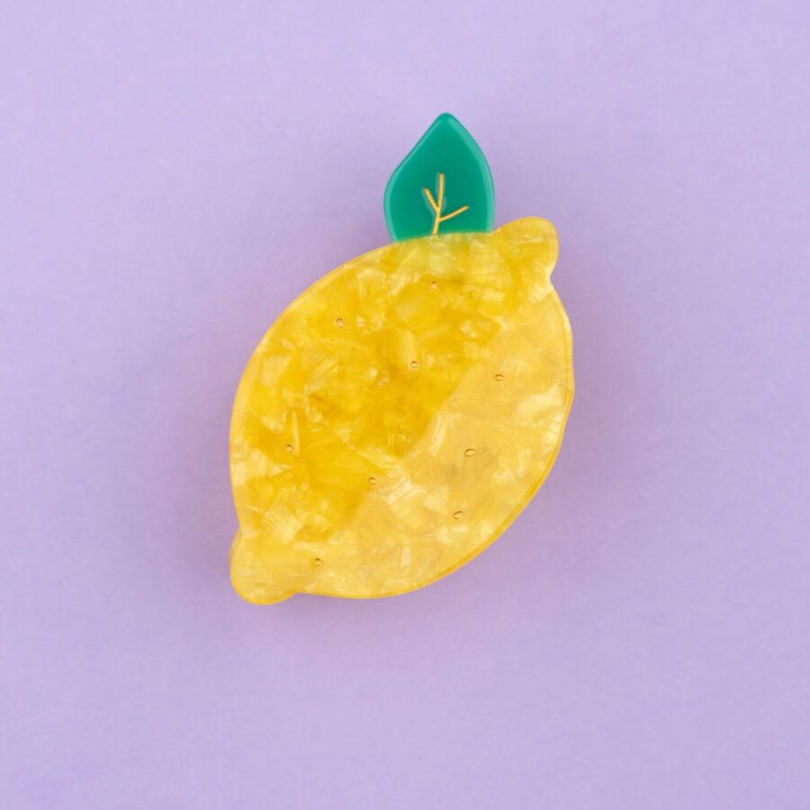 Coucou Suzette 法國 Lemon Hair Claw / 檸檬髮爪夾