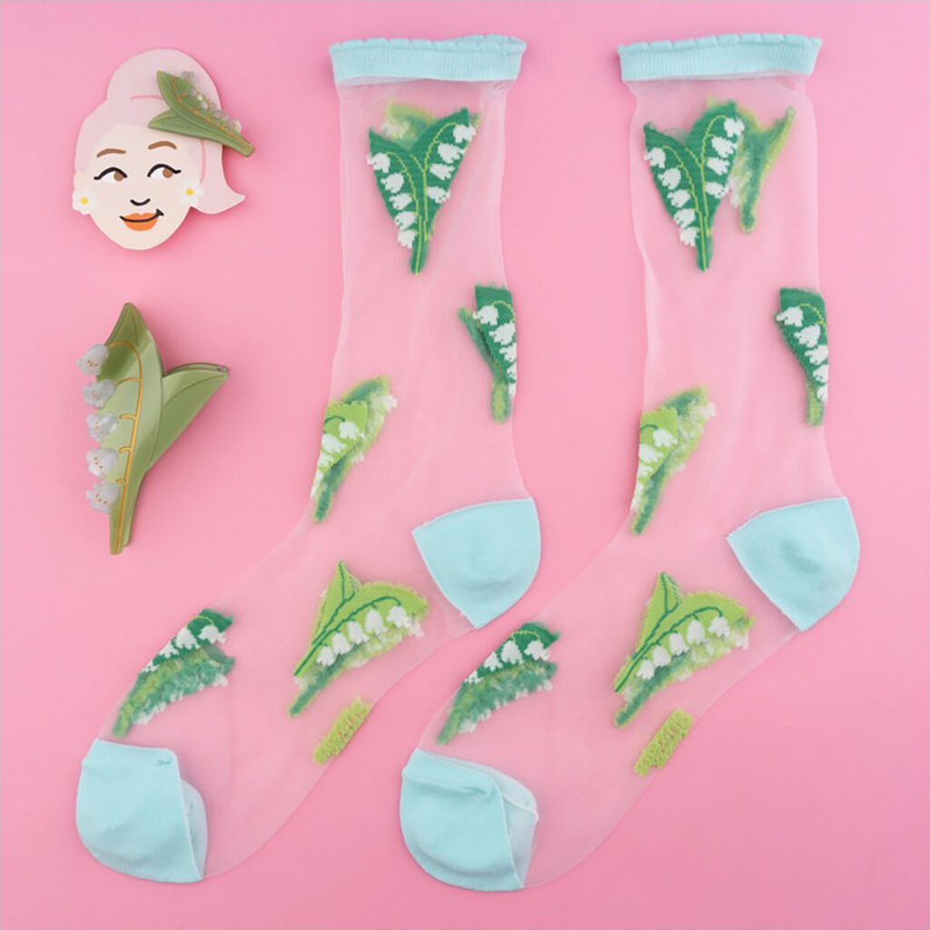 Coucou Suzette 法國 Lily of the Valley Hair Clip / 鈴蘭髮夾 兒山企画部