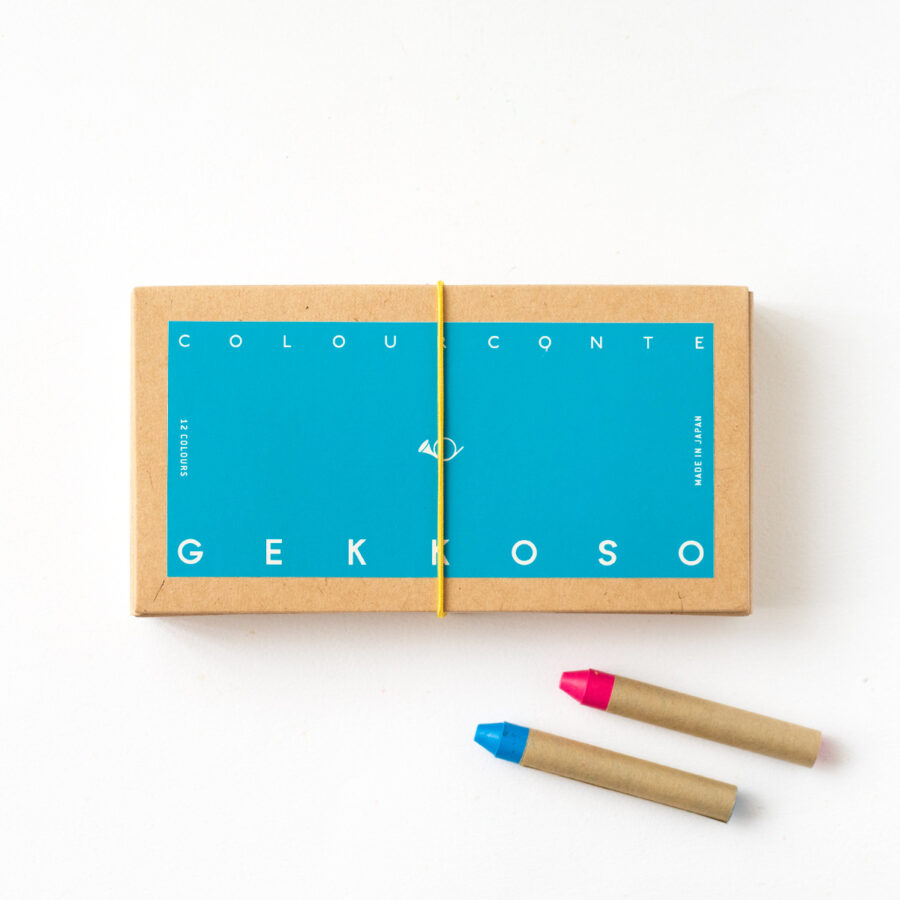銀座 Gekkoso 月光莊蠟筆 / 12 色