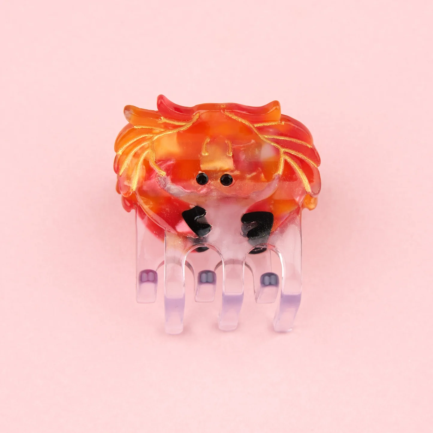 fashion-nouvelle-vague-coquillages-crustaces-splash-mini-pince-cheveux-hair-claw-clip-crabe-crab-orange