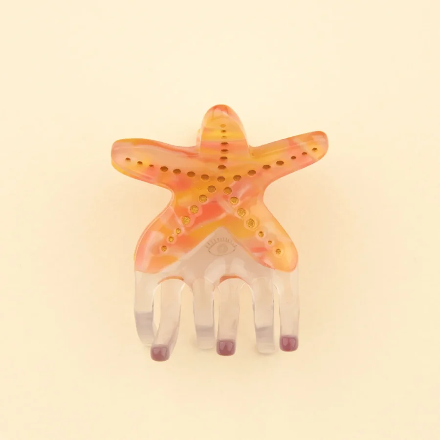 Coucou Suzette 法國 Starfish Mini Hair Claw / 海星迷你髮爪夾