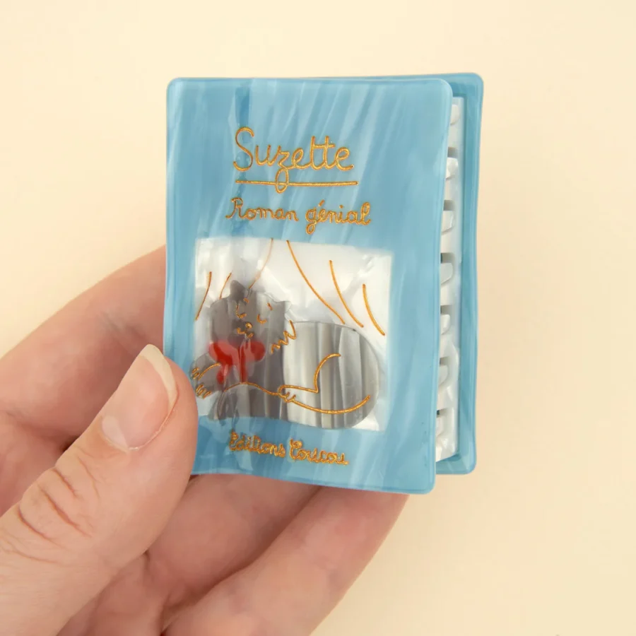 Coucou Suzette 法國 Book Hair Claw / 書髮爪夾