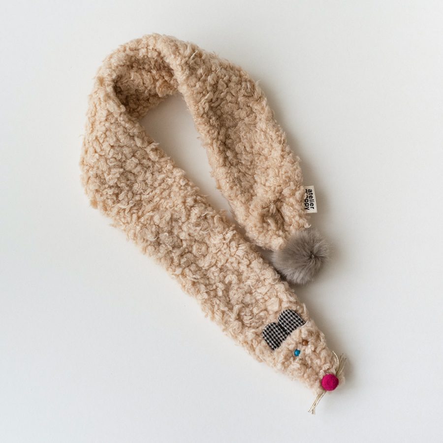 atelier moppy 老鼠圍巾