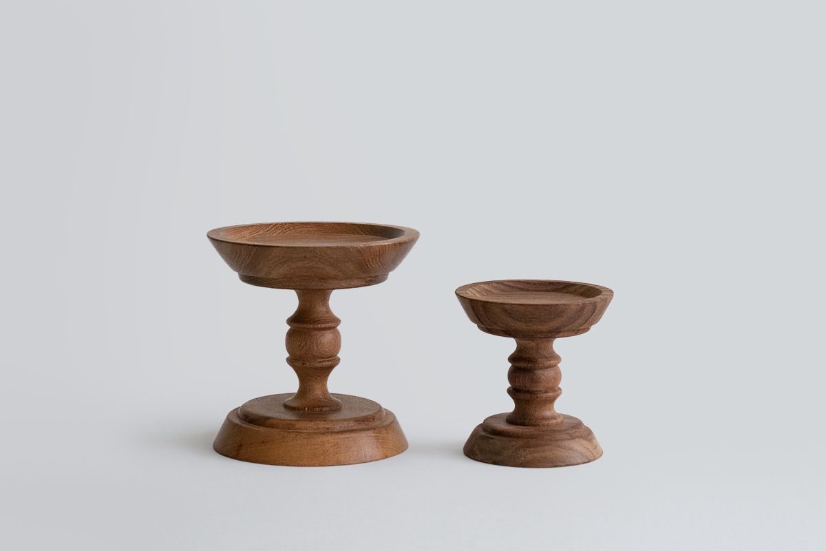 shesay 木製燭台L / S – 兒山企画部