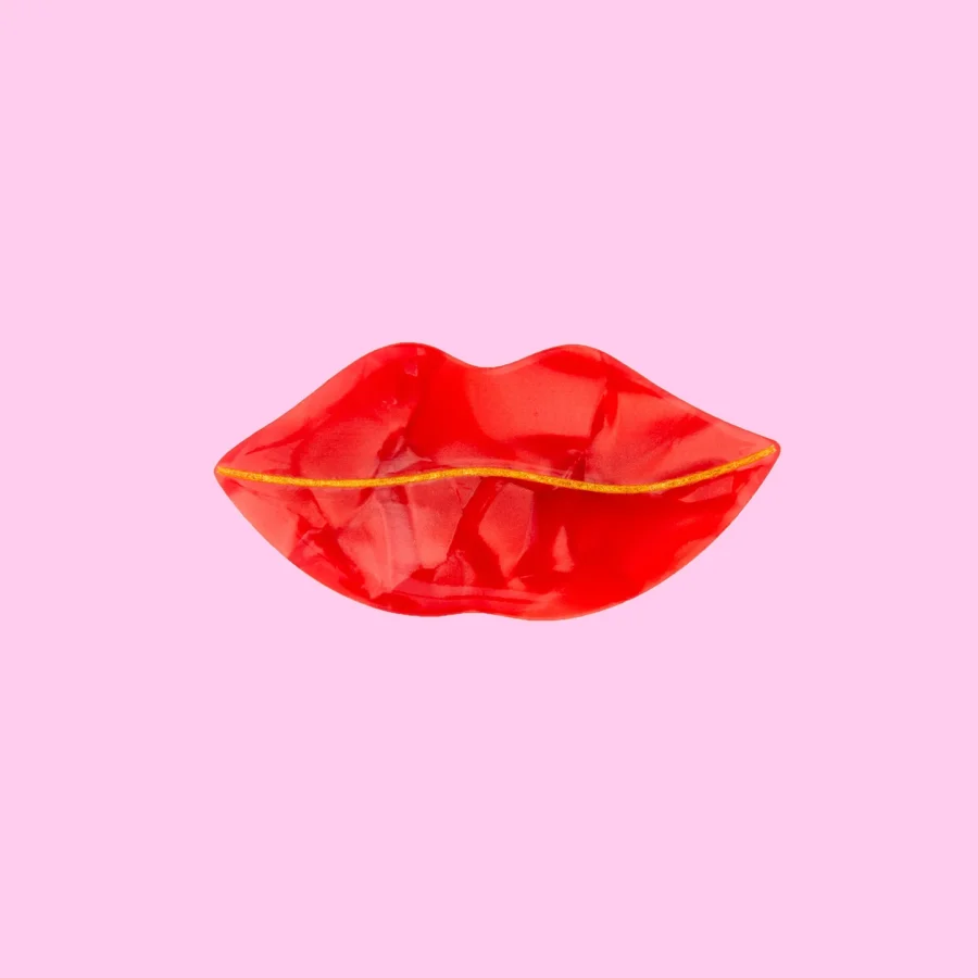 Coucou Suzette 法國 Lips Hair Clip  / 紅唇髮夾