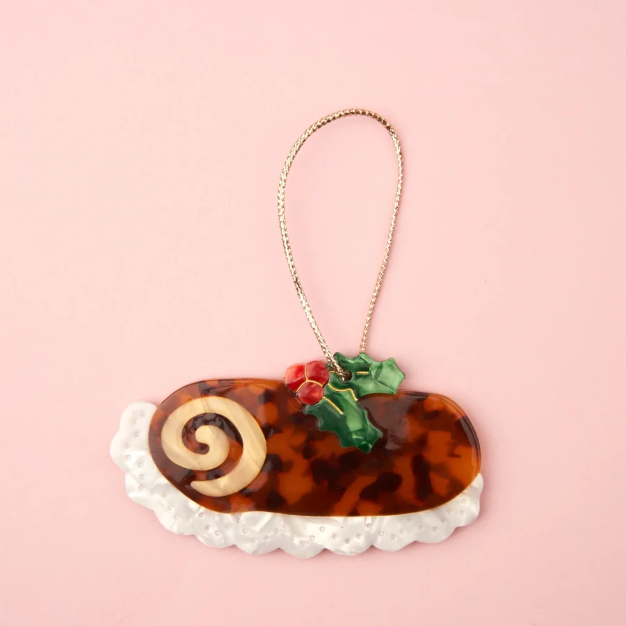 Coucou Suzette 法國 Christmas Log Cake Decoration / 樹幹蛋糕聖誕掛飾