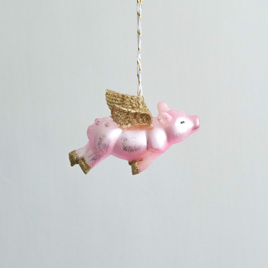 Cody Foster & Co 美國玻璃吊飾 / 飛天豬