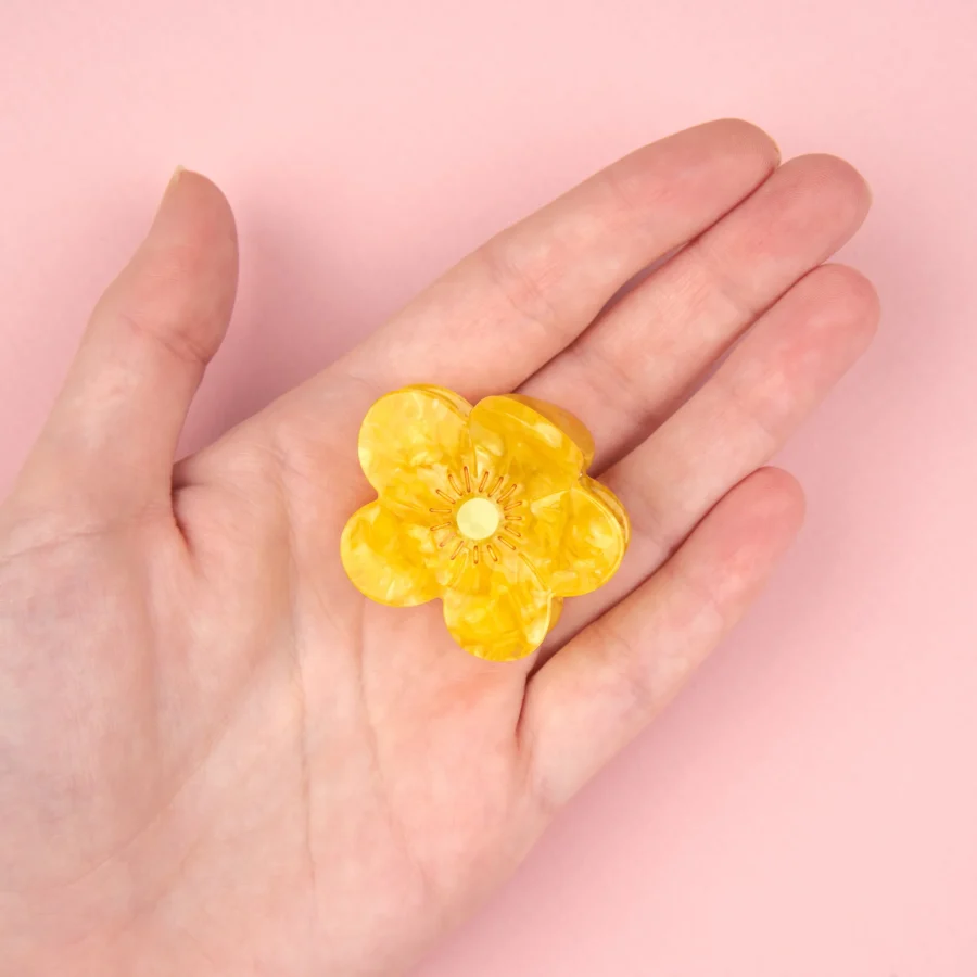 Coucou Suzette 法國 Buttercup Mini Hair Claw / 毛茛迷你髮爪夾