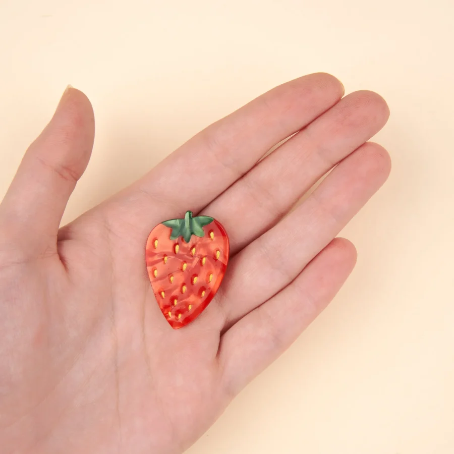 Coucou Suzette 法國 Strawberry Hair Clip / 草莓髮夾