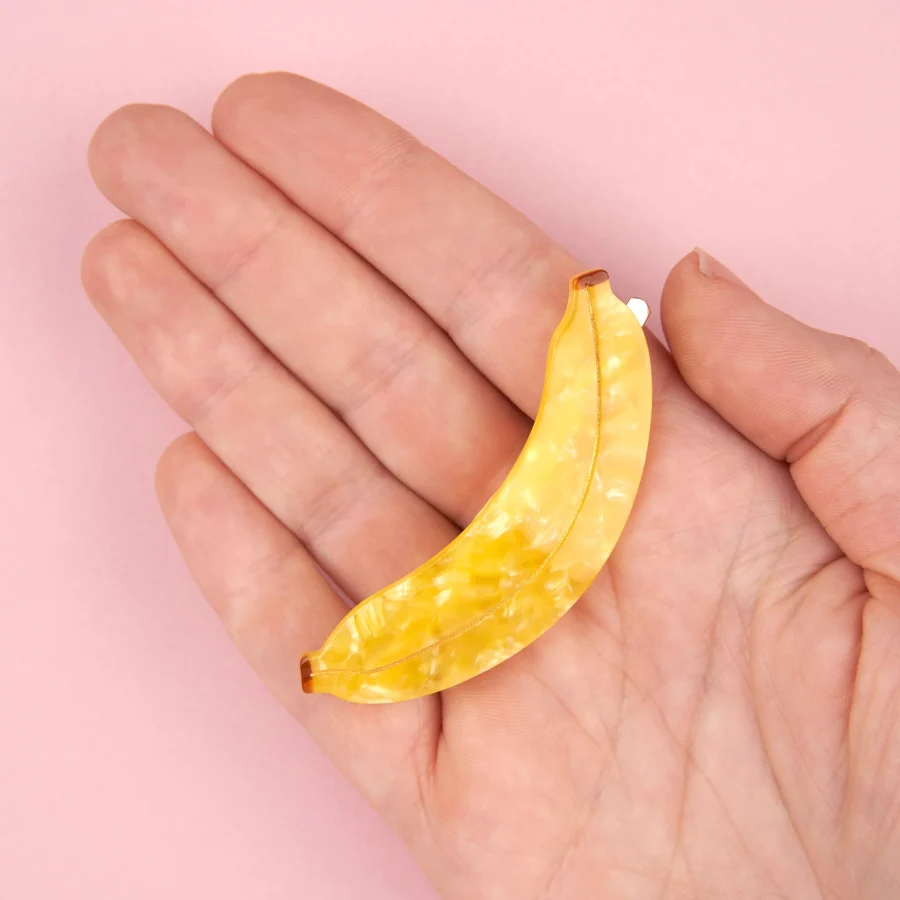 Coucou Suzette 法國 Large Banana Hair Clip / 香蕉大髮夾