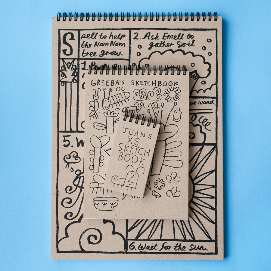 Woset 各種尺寸的素描本