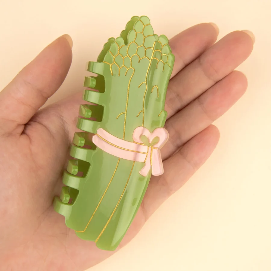 Coucou Suzette 法國 Asparagus Hair Claw / 蘆筍髮爪夾