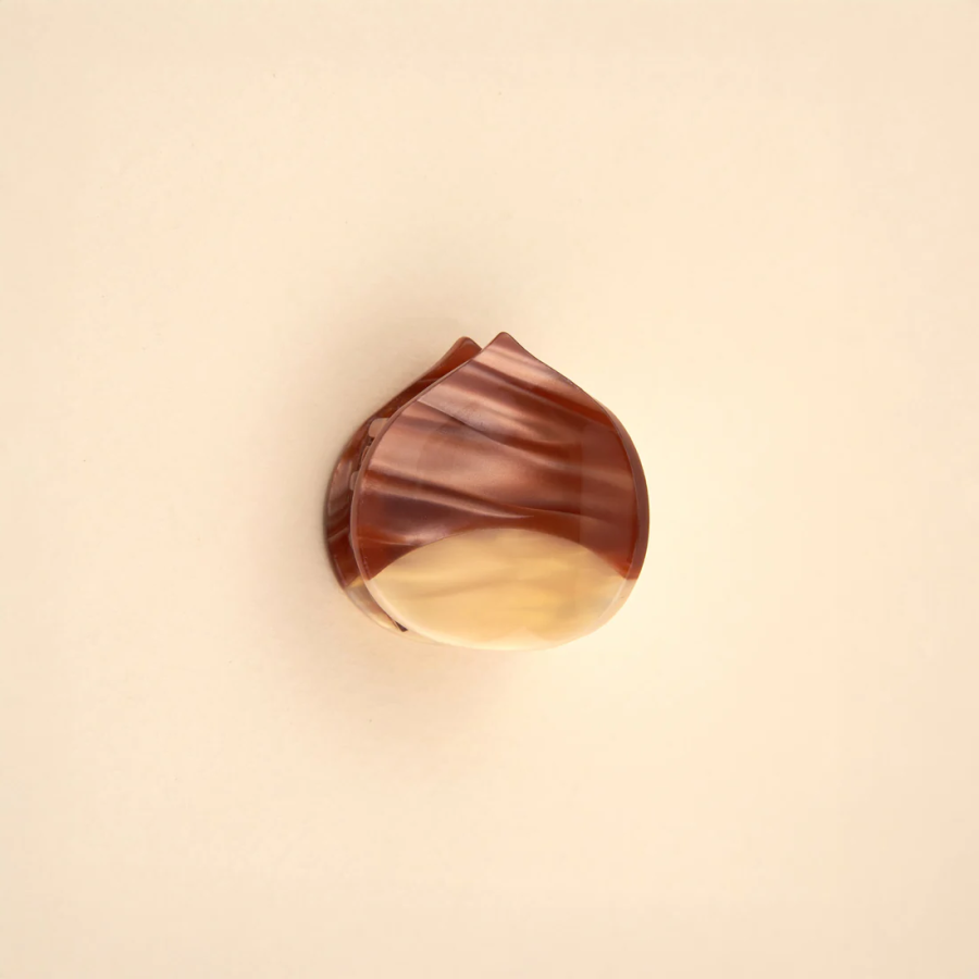 Coucou Suzette 法國 Chestnut Mini Hair Claw / 栗子迷你髮爪夾