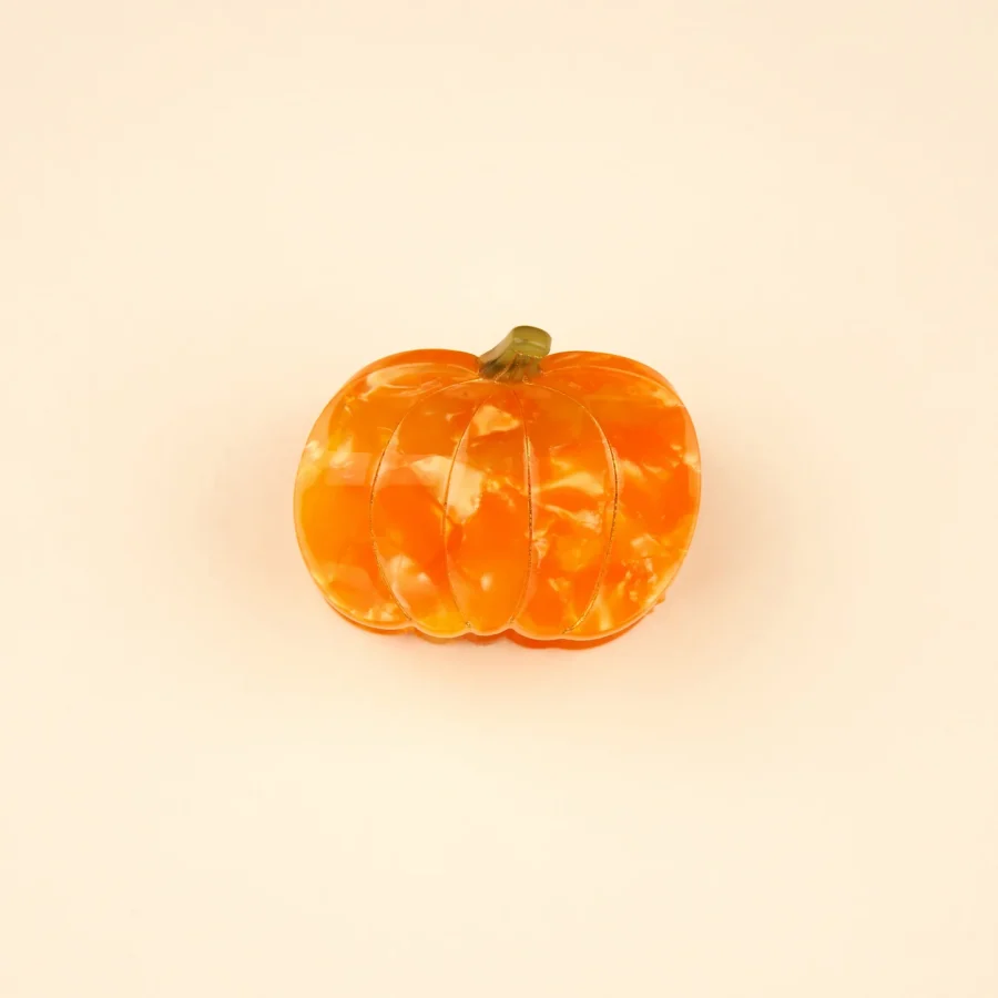 Coucou Suzette 法國 Pumpkin Mini Hair Claw / 南瓜迷你髮爪夾