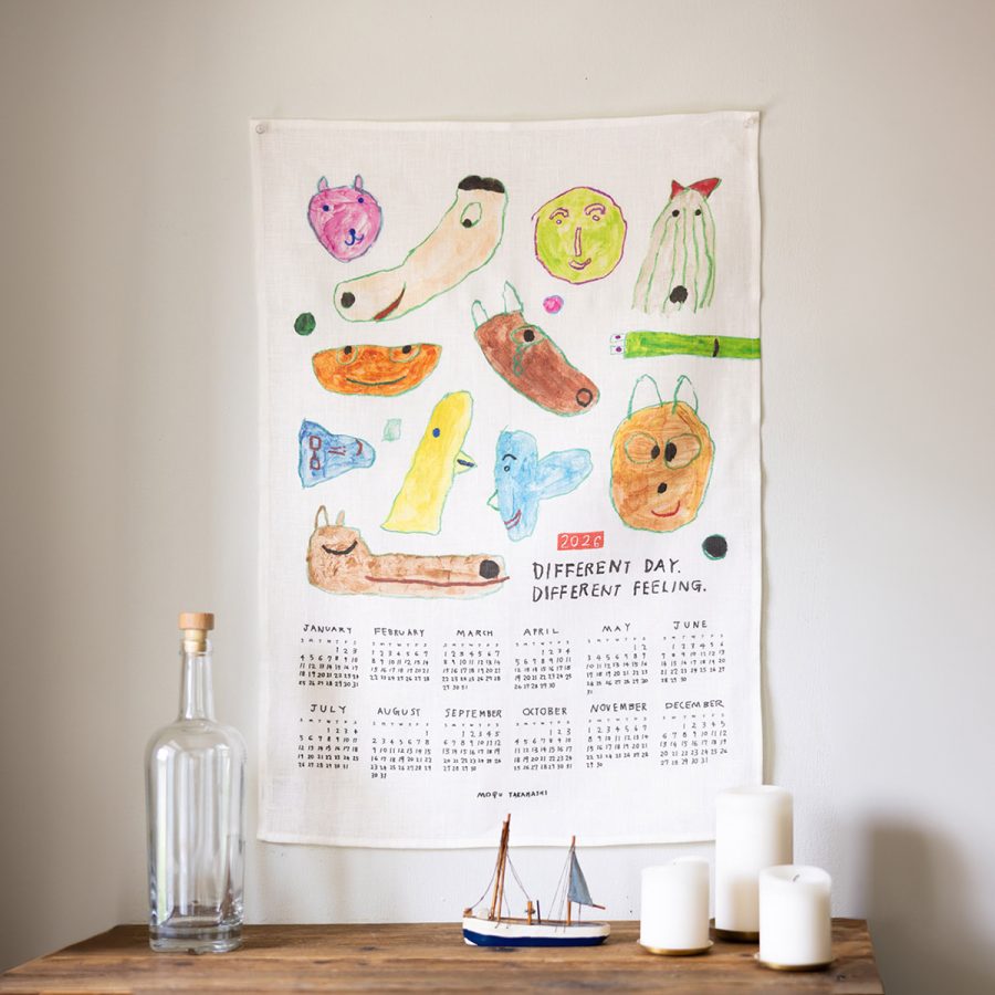 fog linen work 2026 CALENDAR 亞麻掛曆