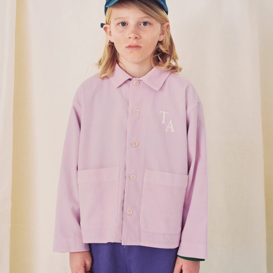TRUE ARTIST Overshirt no01 Pink Blush / 4Y – 8Y