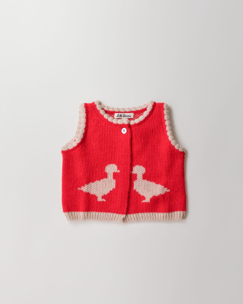 hello Simone Penny baby cardigan Duck / 18M, 24M – 兒山企画部