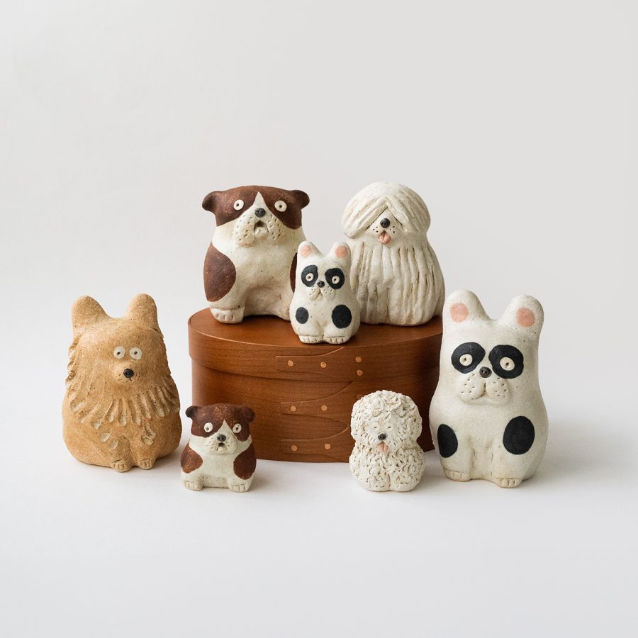 幸生窯 陶製裝飾 / 犬