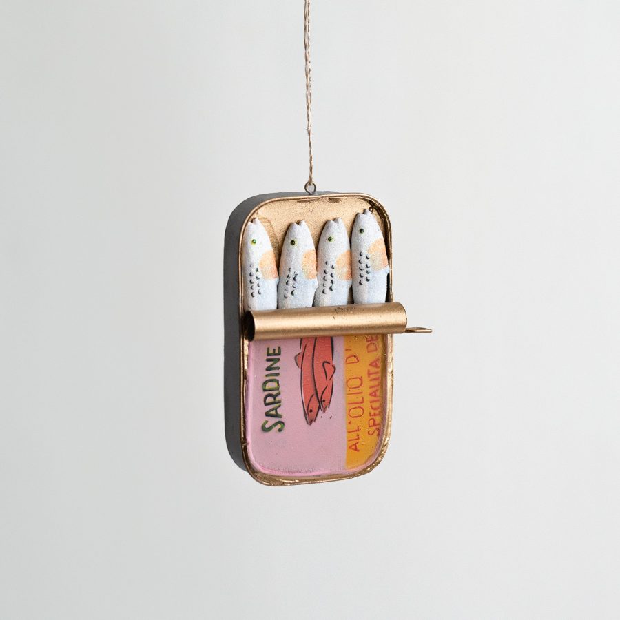 Cody Foster & Co 美國玻璃吊飾 / 沙丁魚罐頭