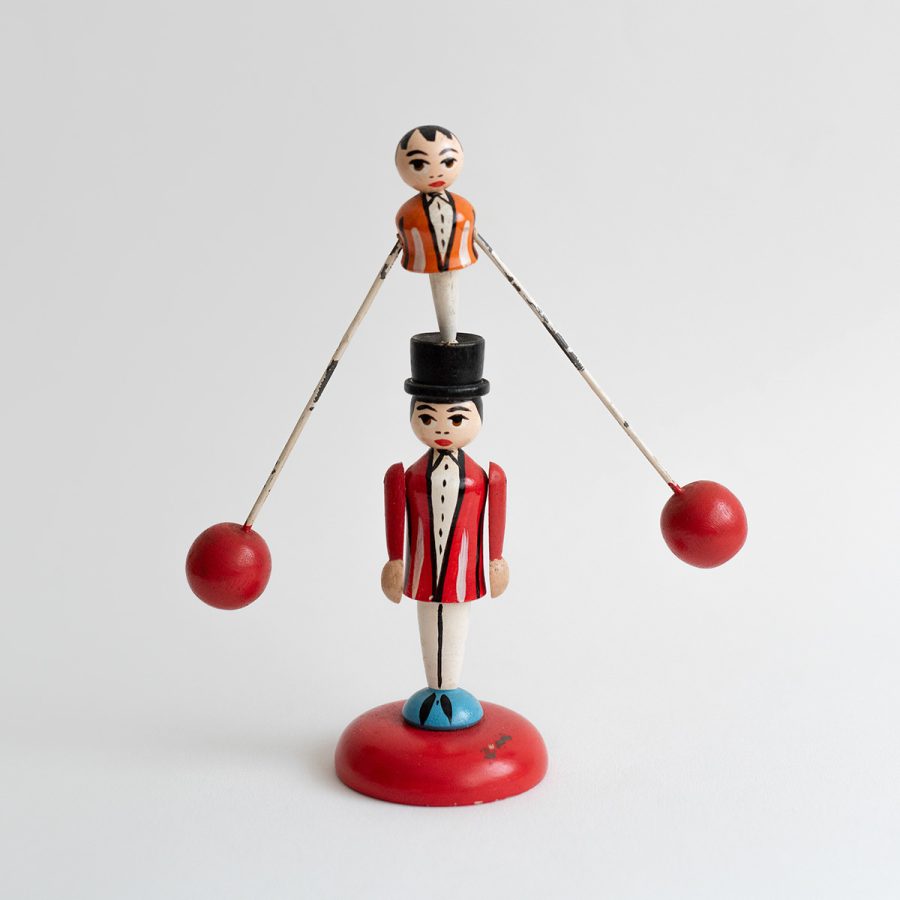 Vintage Balancing Toy 俄羅斯製馬戲團平衡玩具