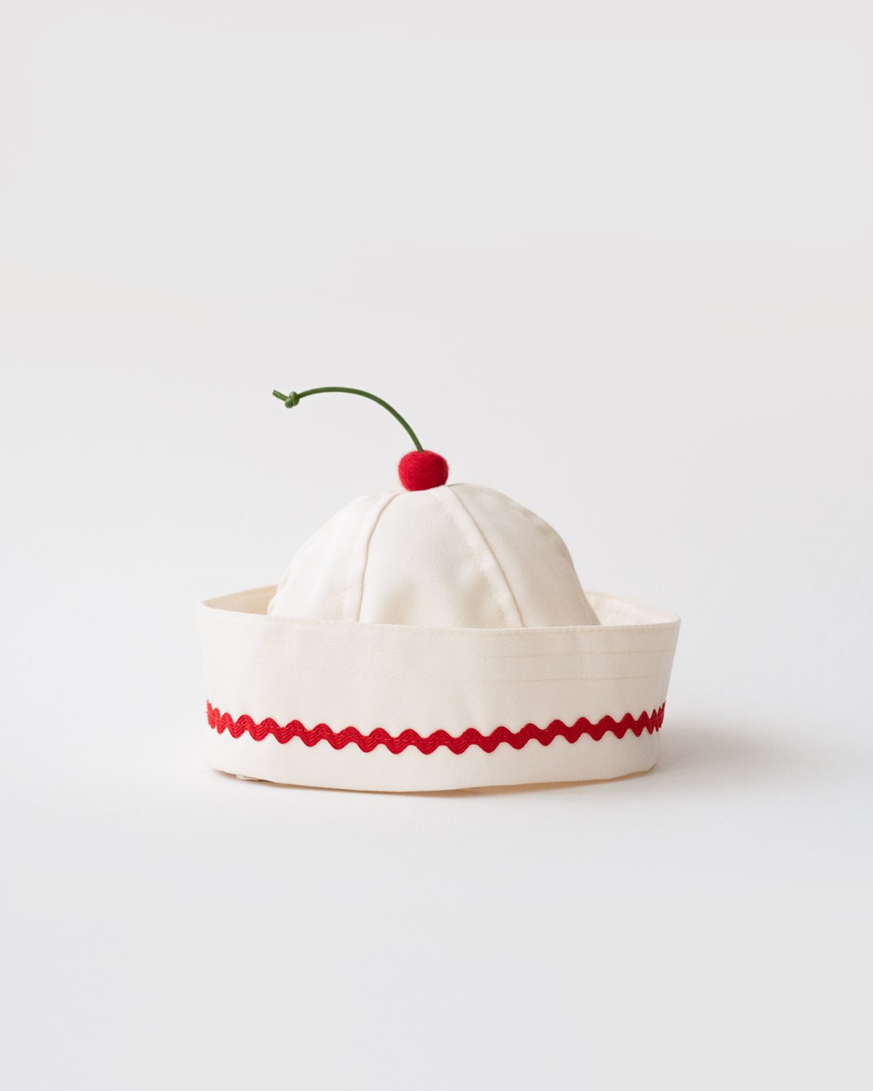 【POMPON CUCU】Sailor Hat - Cherry Cherry sailor hat – pomponcucu