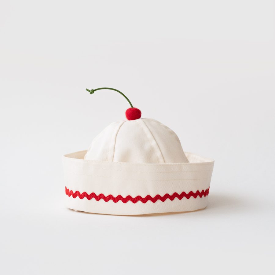 POMPON CUCU Sailor Hat – Little Cherry
