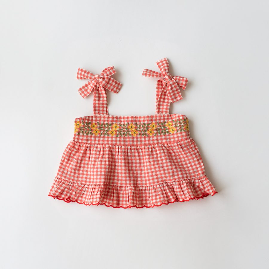 hello Simone  Lucie blouse Emberglow / 4Y, 6Y, 8Y