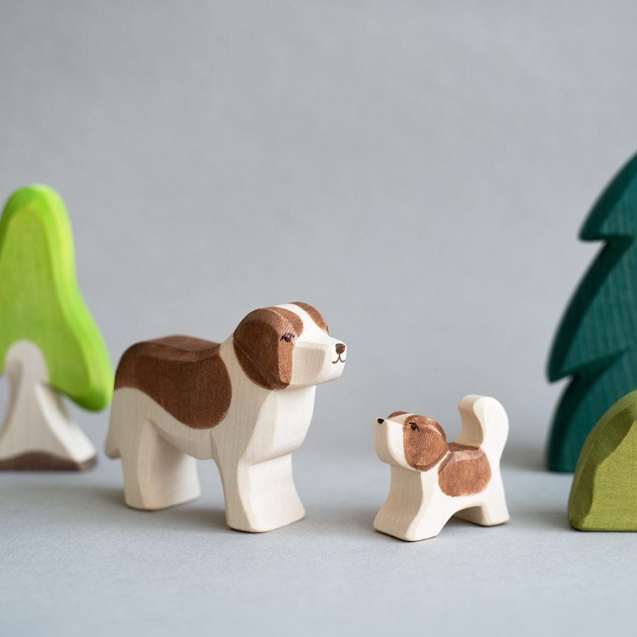 Ostheimer 德國木製動物積木 / 聖伯納犬
