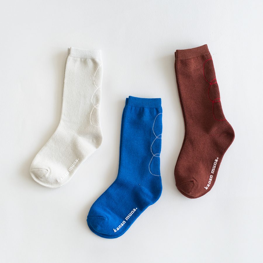 kanan muna crew socks 中筒襪 / ring toss