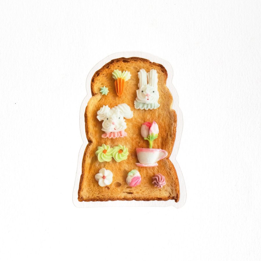 東ちなつ 貼紙 / Kawaii toast