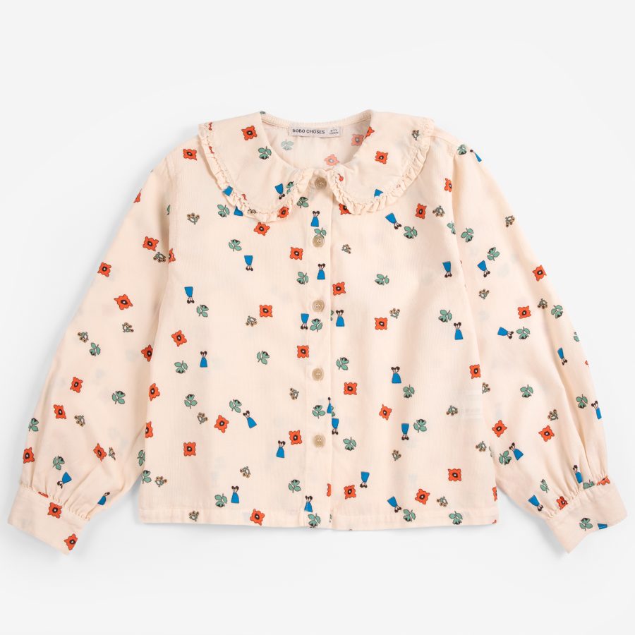BOBO CHOSES Blossom all over blouse / 2Y – 8Y