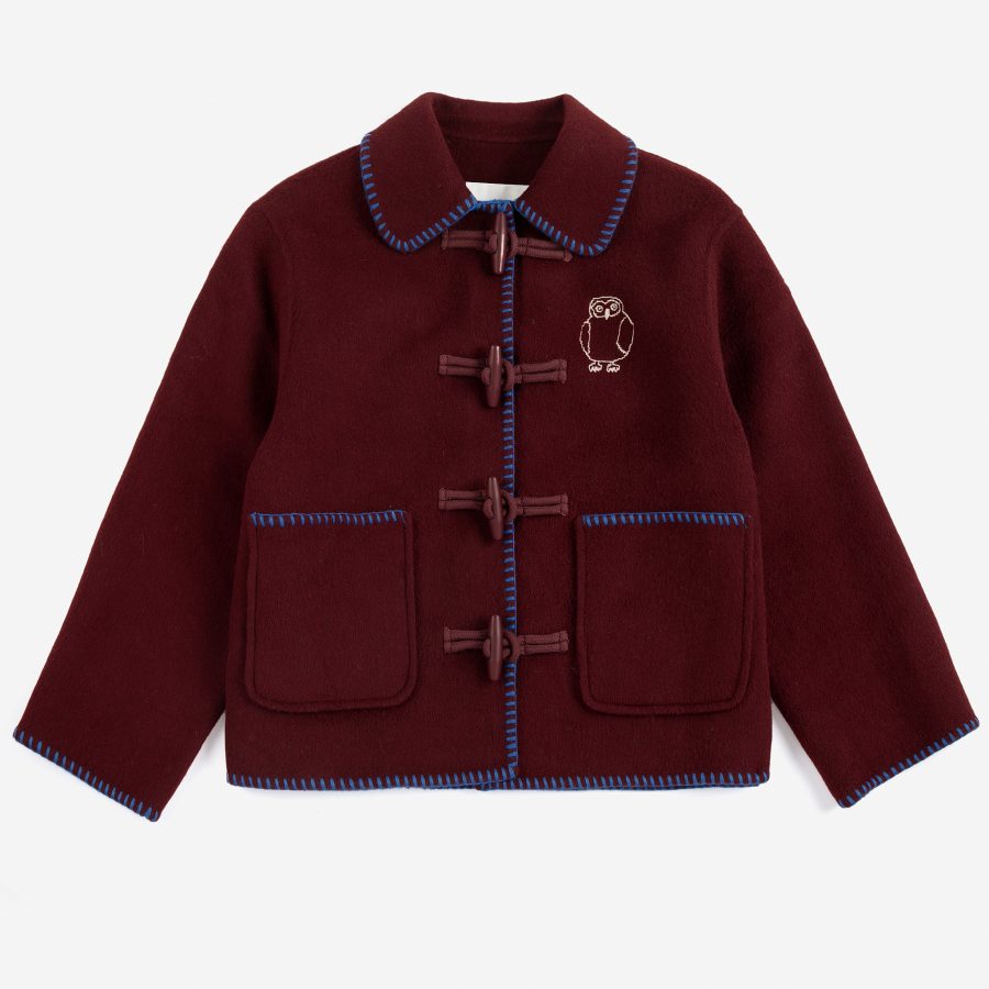 BOBO CHOSES Curious Owl coat / 2Y – 8Y