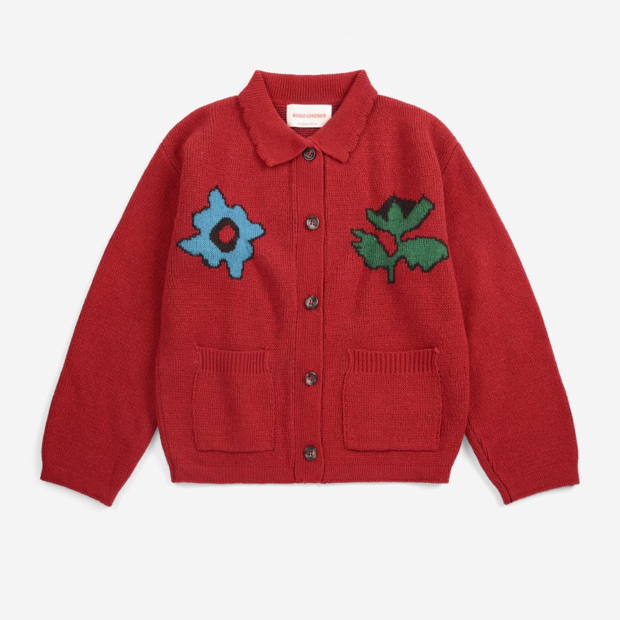 BOBO CHOSES Blossom cardigan / 2Y – 8Y