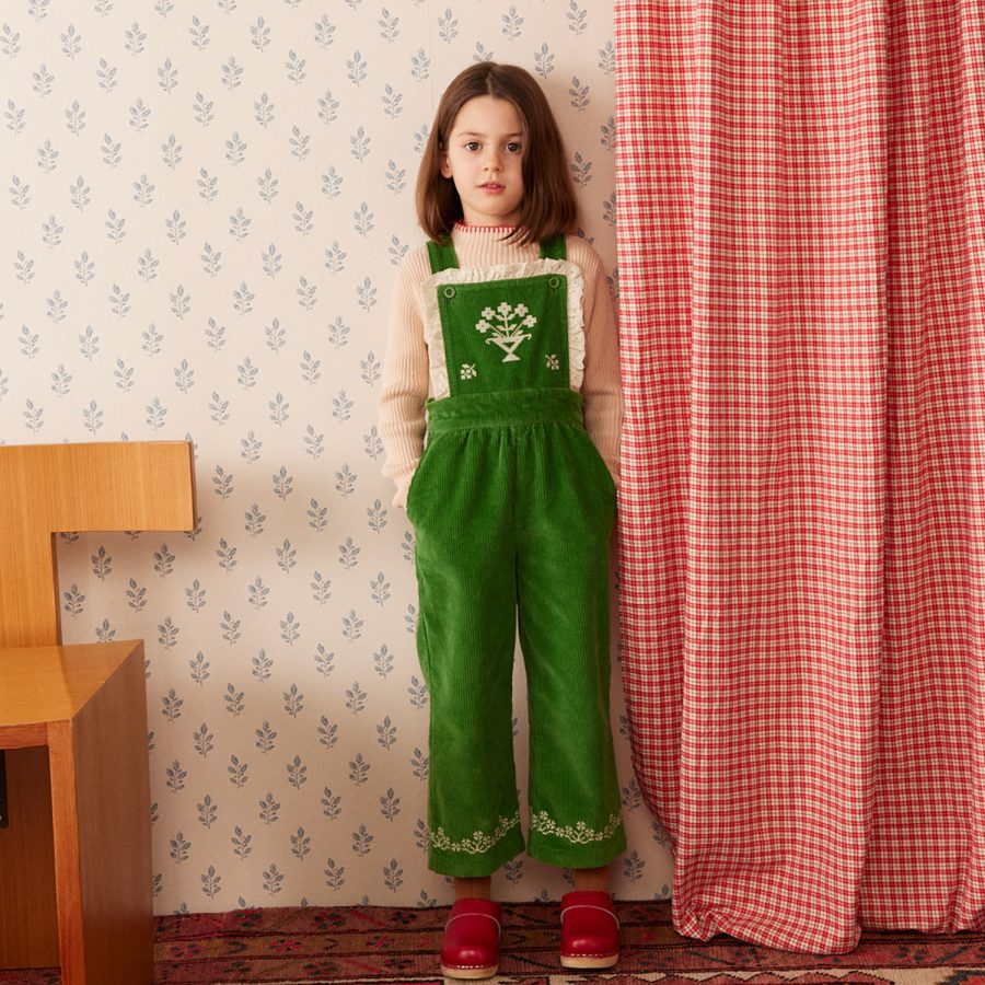 hello Simone Missy overall Mint / 4Y – 8Y