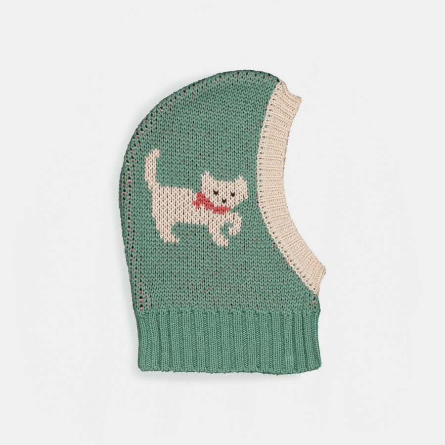hello Simone Pinguin hood Kitty Aqua / KID