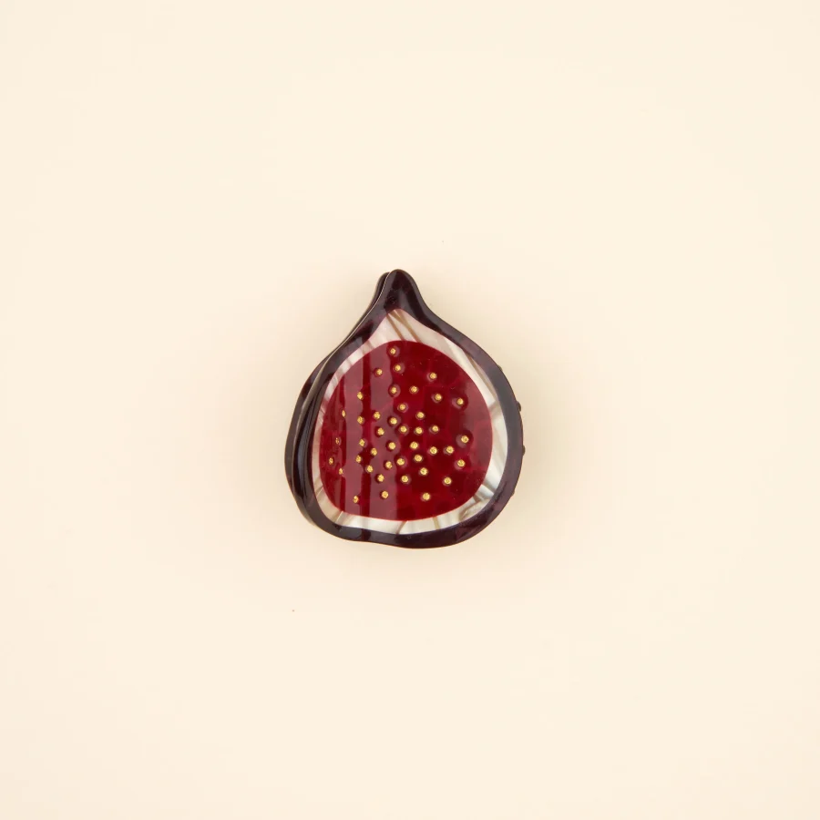 Coucou Suzette 法國 Fig Mini Hair Claw / 無花果迷你髮爪夾