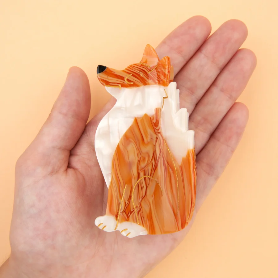 Coucou Suzette 法國 Fox Hair Claw / 狐狸髮爪夾